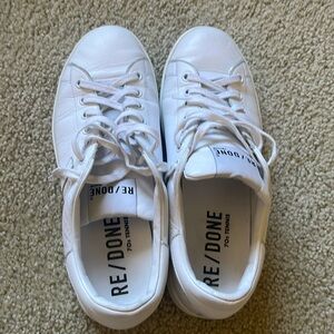 Re/Done Leather sneakers